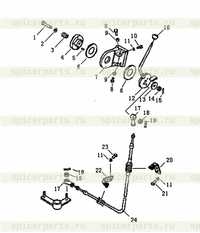 Рычаг управления топливом Рычаг управления топливом